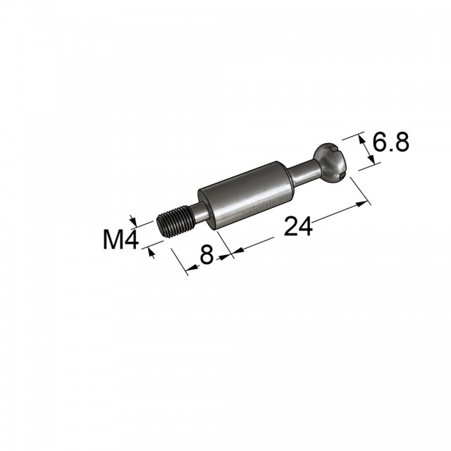 CONNECTING BOLT / M4 B24 L8